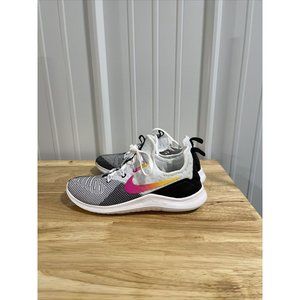 Nike Womens Free TR8 - 942888 008 - White / Black - Laser Fuchsia - Size 8 - NEW